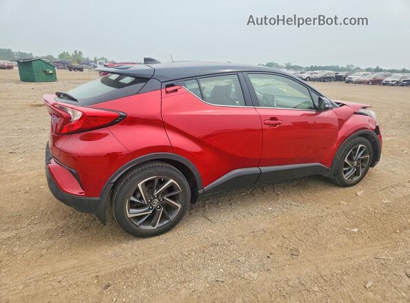 JTNKHMBXXL1069274 2020 TOYOTA C-HR Красный Задняя правая четверть