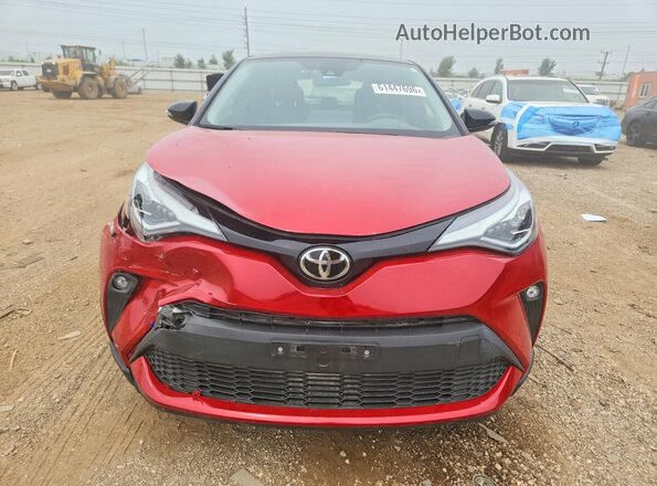 JTNKHMBXXL1069274 2020 TOYOTA C-HR Красный Вид спереди