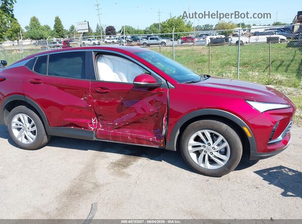 KL47LAE24RB201885 2024 BUICK OTHER Red Вид задньої частини салону
