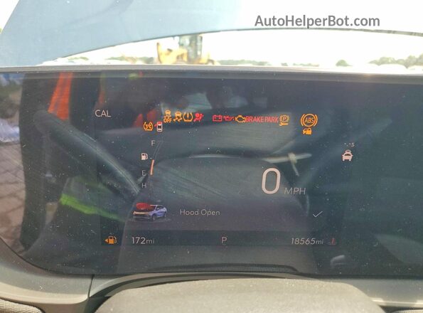 KL47LAE25RB090375 2024 BUICK OTHER Синий Вид щитка приборов