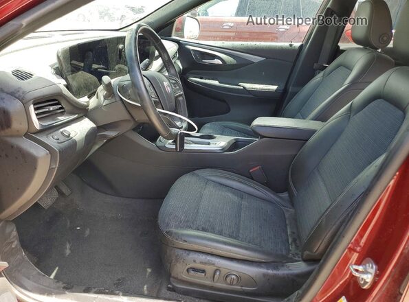 KL47LAE25RB220736 2024 BUICK OTHER Maroon Widok wnętrza z przodu