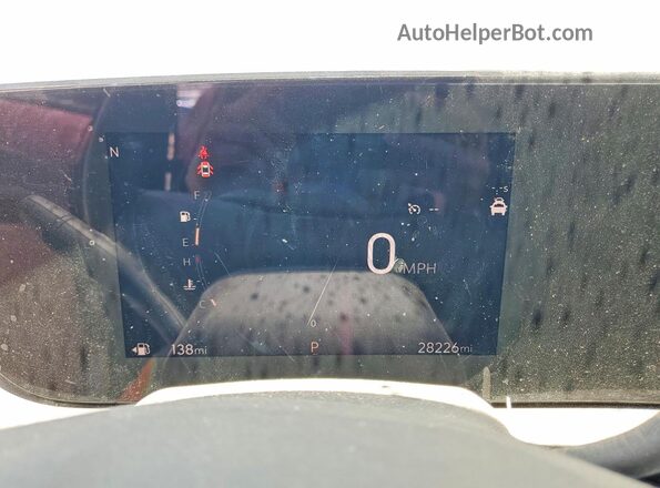 KL47LAE25RB220736 2024 BUICK OTHER Maroon Widok zestawu wskaźników