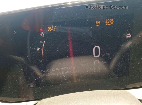 KL47LAEP0SB174251 2025 BUICK OTHER Red Vista del cuadro de instrumentos