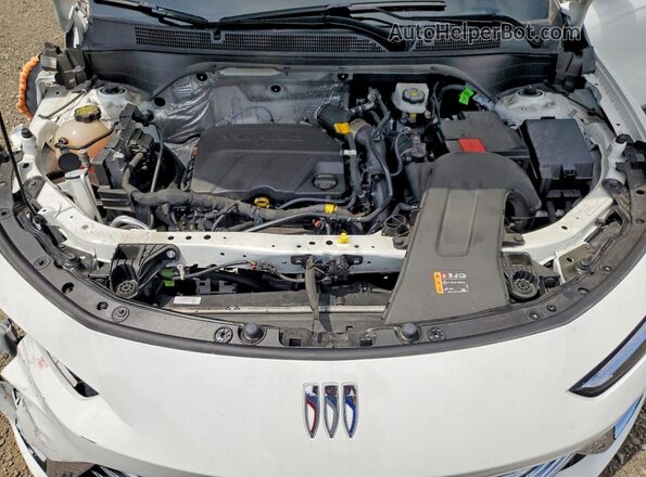 KL47LAEP4SB077845 2025 BUICK OTHER White ძრავის განყოფილების ხედი