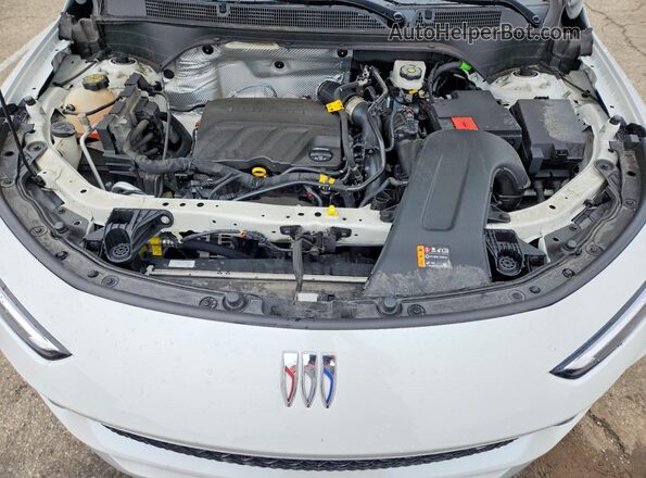 KL47LBE24RB034157 2024 BUICK OTHER White ძრავის განყოფილების ხედი