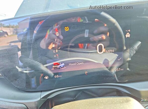 KL47LBE29RB051875 2024 BUICK OTHER Blue ხელსაწყოთა პანელის ხედი