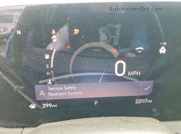 KL47LBEP0SB206458 2025 BUICK OTHER Blue ხელსაწყოთა პანელის ხედი