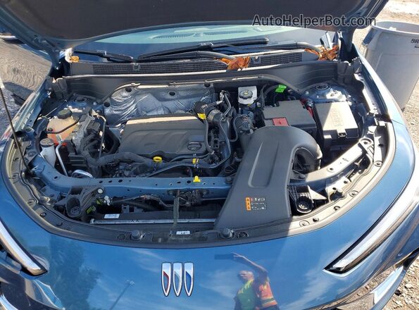 KL47LBEP3SB064588 2025 BUICK OTHER Blue ძრავის განყოფილების ხედი