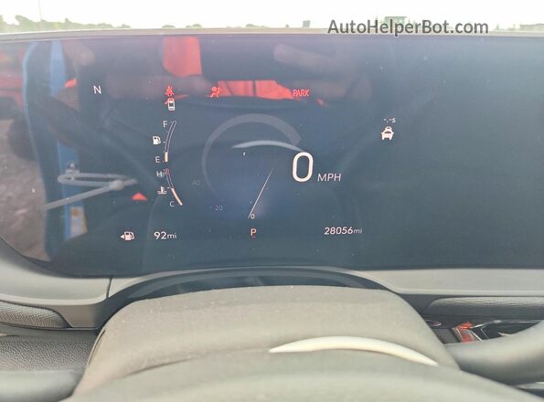 KL47LBEP6SB160294 2025 BUICK OTHER Синий Вид щитка приборов