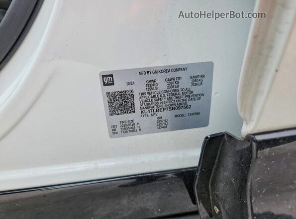 KL47LBEP7SB097562 2025 BUICK OTHER Белый Вид подкапотного пространства
