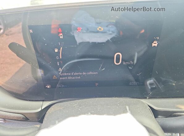 KL47LCE25RB037140 2024 BUICK OTHER Silver Instrument cluster view