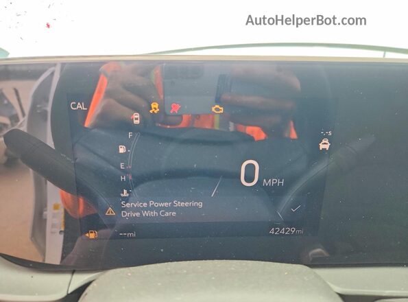 KL47LCE2XRB216466 2024 BUICK OTHER White Vista del cuadro de instrumentos