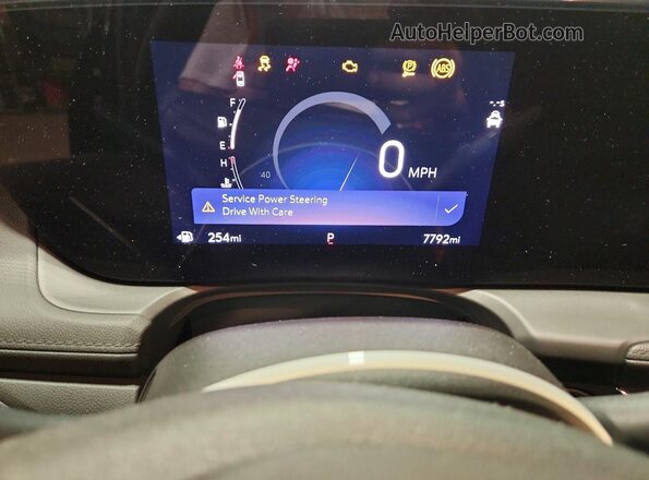 KL4AMBS25RB029153 2024 BUICK ENCORE Black Vista del cuadro de instrumentos