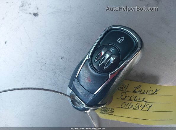KL4AMBS28RB016249 2024 BUICK ENCORE Black წინა პანელის ხედი