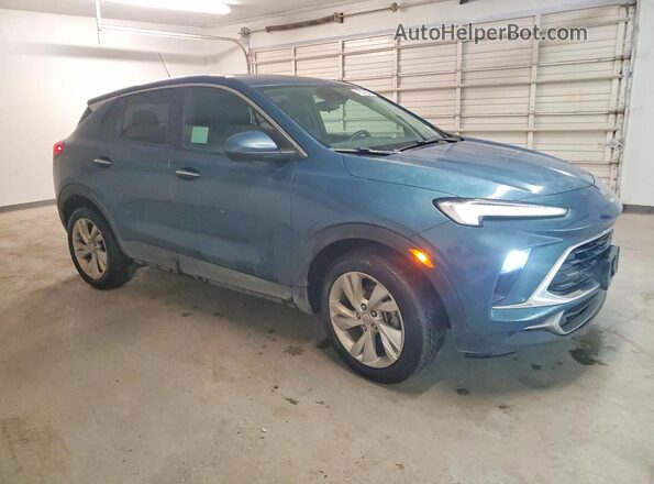 KL4AMBS28RB144930 2024 BUICK ENCORE Blue Передня права чверть
