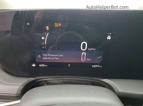 KL4AMBSL5TB001207 2026 BUICK ENCORE Black ხელსაწყოთა პანელის ხედი