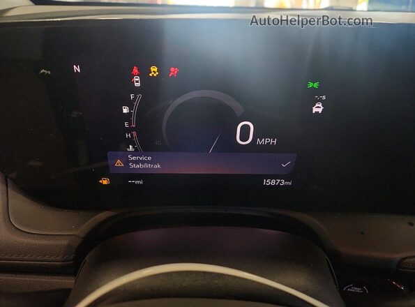 KL4AMBSL5TB137305 2026 BUICK ENCORE Black Widok zestawu wskaźników