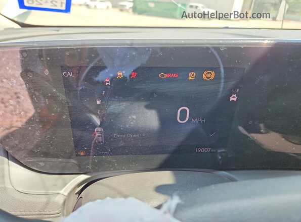 KL4AMBSL7TB134020 2026 BUICK ENCORE White Instrument cluster view