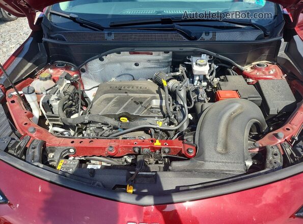 KL4AMBSP2SB076416 2025 BUICK ENCORE Red Engine compartment view