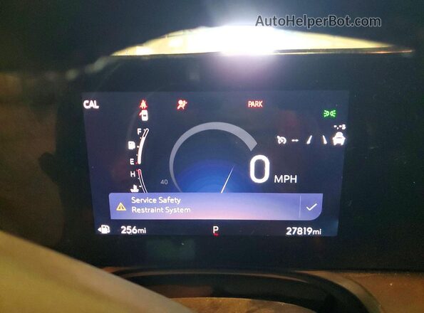 KL4AMBSP3SB008156 2025 BUICK ENCORE Пожар Вид щитка приборов
