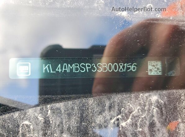 KL4AMBSP3SB008156 2025 BUICK ENCORE Пожар Вид наклейки с VIN-кодом