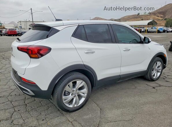 KL4AMBSP9SB156425 2025 BUICK ENCORE White Vista del cuadro de instrumentos