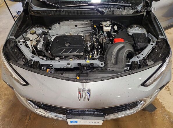 KL4AMCSL1SB160505 2025 BUICK ENCORE Gray ძრავის განყოფილების ხედი