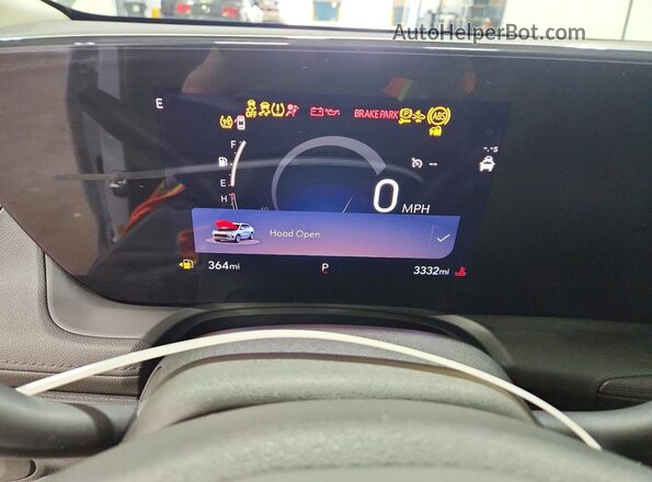 KL4AMCSL6TB223874 2026 BUICK ENCORE White Instrument cluster view
