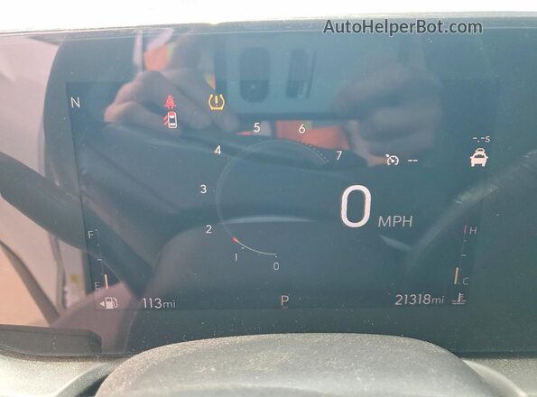 KL4AMDSL0SB093126 2025 BUICK ENCORE Белый Вид щитка приборов