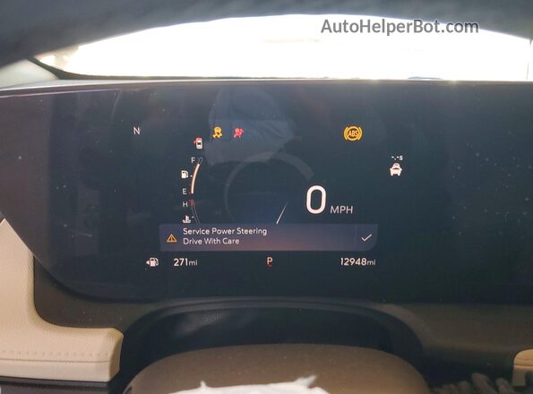 KL4AMDSL0TB006438 2026 BUICK ENCORE White ხელსაწყოთა პანელის ხედი