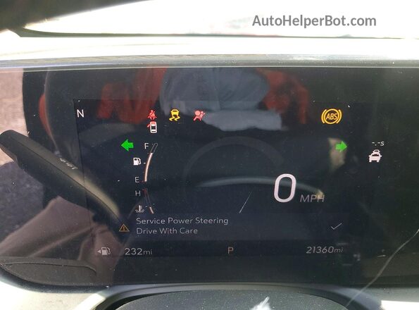 KL4AMDSL0TB033431 2026 BUICK ENCORE Black Instrument cluster view