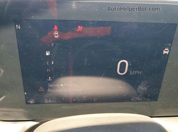 KL4AMDSL4SB025086 2025 BUICK ENCORE White Widok zestawu wskaźników