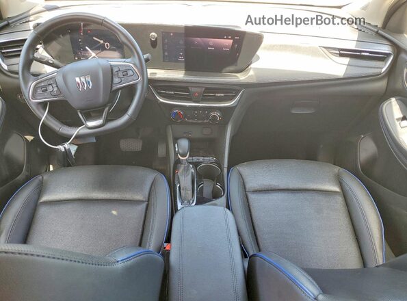 KL4AMDSL4SB025086 2025 BUICK ENCORE White Widok deski rozdzielczej