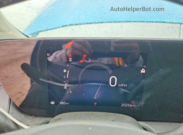 KL4AMDSL7TB056284 2026 BUICK ENCORE Blue Вид щитка приладів