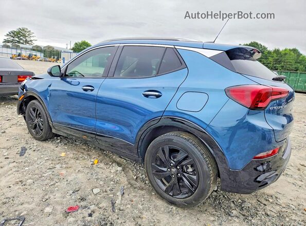 KL4AMDSLXRB131018 2024 BUICK ENCORE Синий Задняя левая четверть