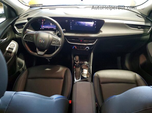 KL4AMESL2SB020555 2025 BUICK ENCORE White წინა პანელის ხედი