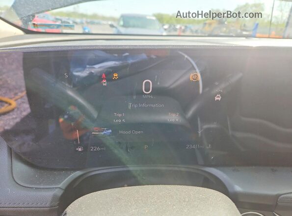 KL4AMESL5RB012041 2024 BUICK ENCORE Black Вид щитка приладів
