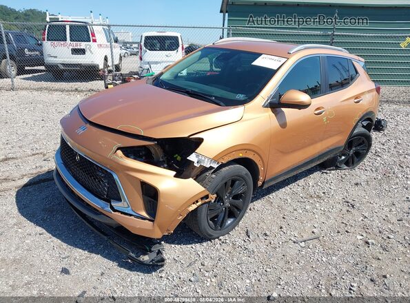 KL4AMESL6RB204133 2024 BUICK ENCORE Orange Vista tres cuartos delantera izquierda