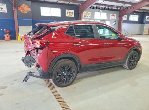KL4AMESLXSB166721 2025 BUICK ENCORE Maroon უკანა მარჯვენა