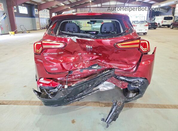KL4AMESLXSB166721 2025 BUICK ENCORE Maroon უკანა ხედი