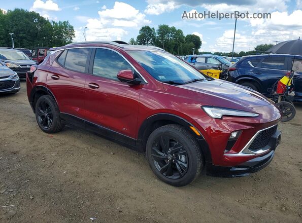 KL4AMESLXSB166721 2025 BUICK ENCORE Maroon წინა მარჯვენა