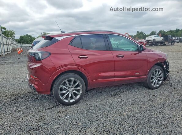 KL4AMGSL9SB029958 2025 BUICK ENCORE Maroon უკანა მარჯვენა