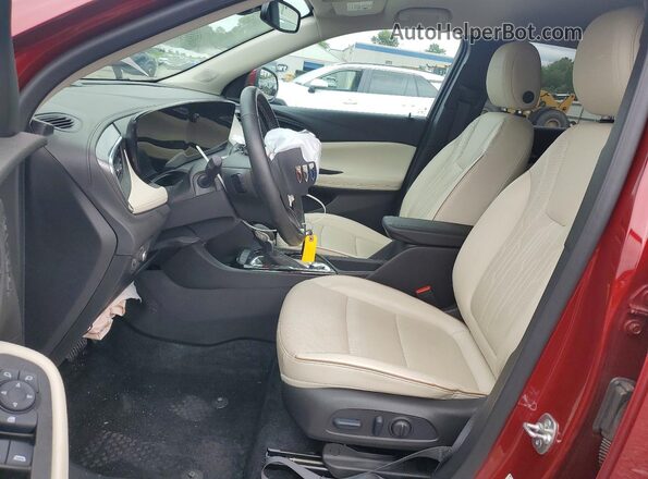KL4AMGSL9SB029958 2025 BUICK ENCORE Maroon წინა სალონის ხედი