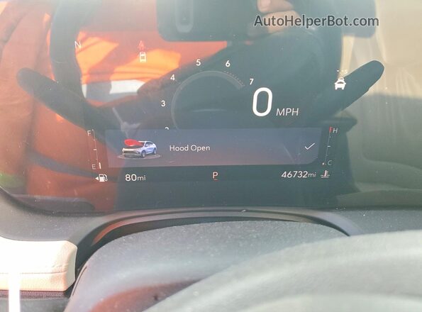 KL4AMGSLXRB020213 2024 BUICK ENCORE White Instrument cluster view
