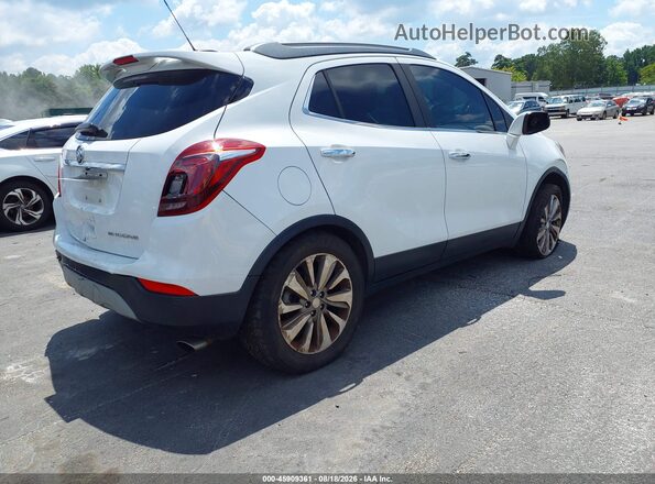 KL4CJ1SB0KB714842 2019 BUICK ENCORE Белый Задняя правая четверть