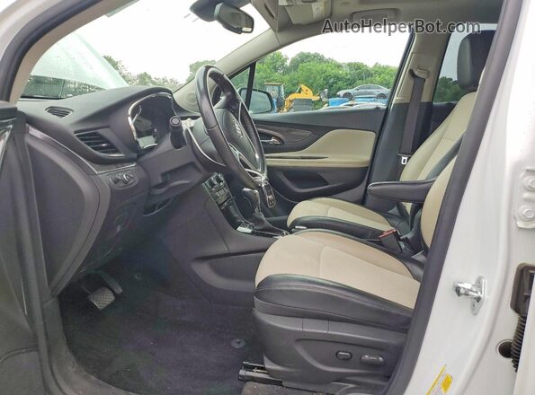 KL4CJ1SB0LB013736 2020 BUICK ENCORE Белый Вид салона спереди