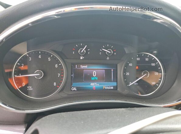 KL4CJ1SB0LB013736 2020 BUICK ENCORE Белый Вид щитка приборов