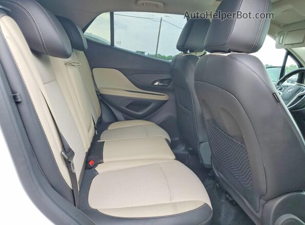 KL4CJ1SB0LB013736 2020 BUICK ENCORE Белый Вид задних сидений