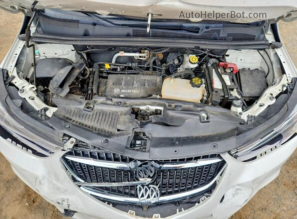 KL4CJ1SB1JB624193 2018 BUICK ENCORE White ძრავის განყოფილების ხედი