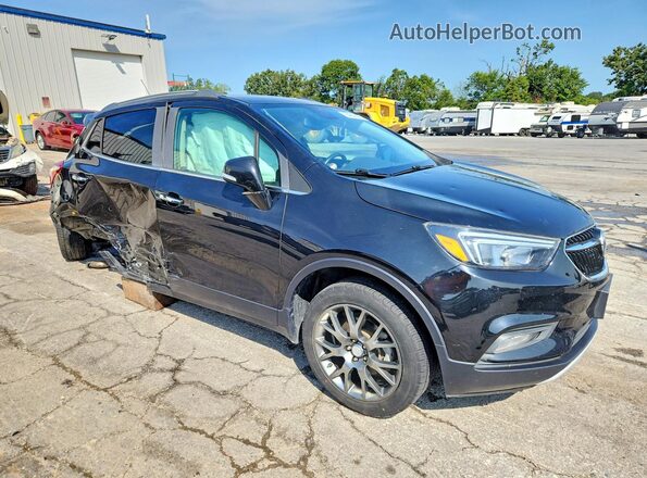 KL4CJ1SB2JB711584 2018 BUICK ENCORE Black Front right